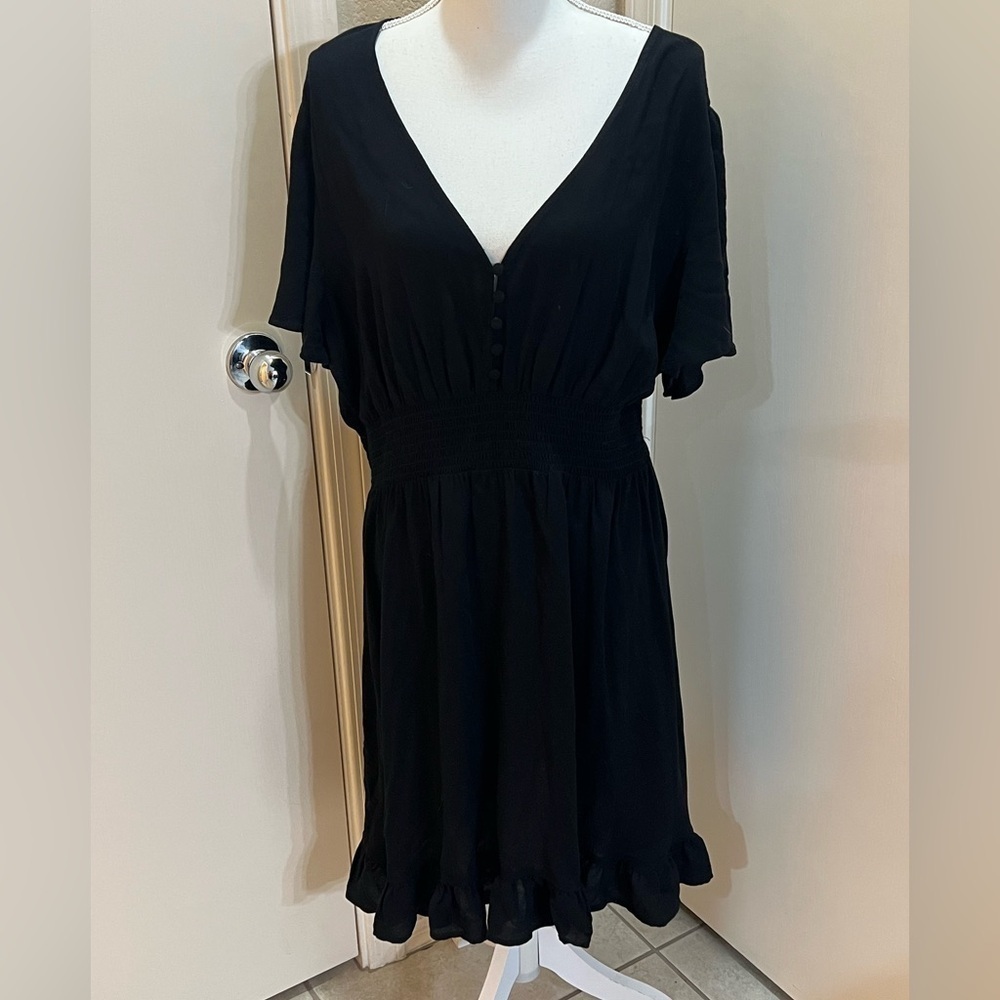 Foeever21 plus black dress